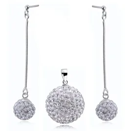 komplet-biale-kulki-swarovski-shamballa-balls-kule
