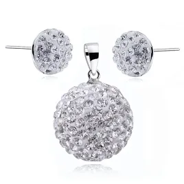 komplet-biale-kulki-swarovski-shamballa-polkule