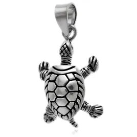 elegancki-oksydowany-srebrny-ciemny-wisiorek-zolwik-zolw-turtle-srebro-925