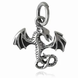 delikatny-oksydowany-srebrny-wisiorek-smok-dragon-ciemne-srebro-925