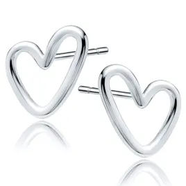 rodowane-srebrne-kolczyki-wrketki-kontur-serca-gladkie-serduszka-heart