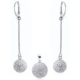 wiszacy-srebrny-komplet-biale-kulki-krysztalki-14mm-i-16mm-crystal-beads