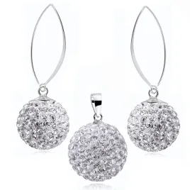 wiszacy-srebrny-komplet-biale-kulki-krysztalki-14mm-i-16mm-crystal-beads