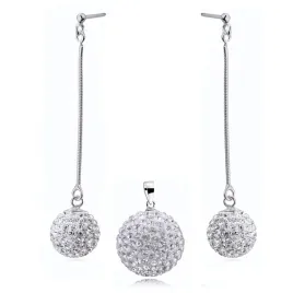 wiszacy-srebrny-komplet-biale-kulki-krysztalki-14mm-i-20mm-crystal-beads