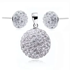 srebrny-komplet-na-sztyfcie-biale-polkule-8mm-kulka-i-14mm-crystal-beads