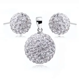 srebrny-komplet-na-sztyfcie-biale-kulki-discoball-10mm-14mm-crystal-beads