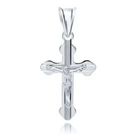 rodowany-srebrny-delikatny-diamentowany-krzyzyk-krzyz-wizerunek-chrystusa