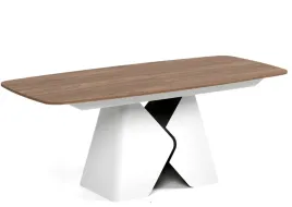 stol-owalny-prisma-180-270x90-rozkladany-nogi-biale-blat-orzech-wloski