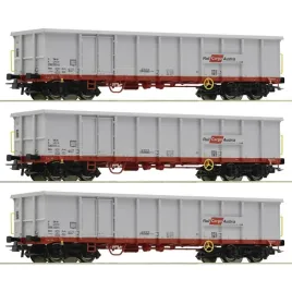 wagony-towarowe-modele-zestaw-3-weglarek-roco-6600121-h0-1-87-obb-ep-vi