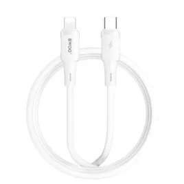 bwoo-kabel-silikonowy-x329cl-27w-usb-c-lightning-1m-bialy