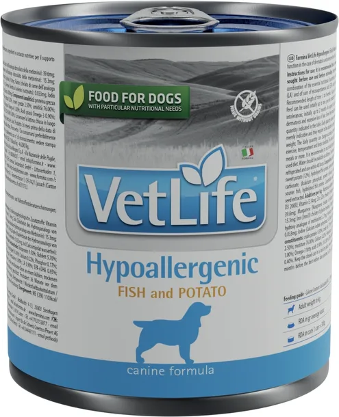 Farmina Vet Life Hypoallergenic Fish & Potato Dog 300g