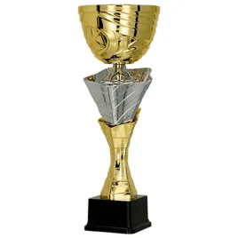 puchar-metalowy-zloto-srebrny