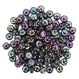 koraliki-czarne-10mm-buzki-usmiech-kolorowe-100szt