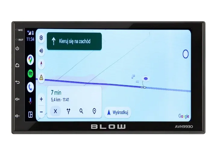 radio-samochodowe-android-12-bluetooth-carplay-android-auto-mirror-link-stan-nowy-marka-blow