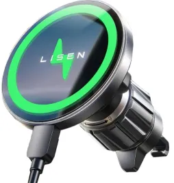 lisen-magsafe-uchwyt-samochodowy-na-telefon-komorkowy-15-w-funkcja-szybkiego-ladowania-indukcyjnego-do-iphone-16-15-14-pro-max-ipad-samsung