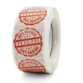 naklejki-handmade-100percent-25mm-500-szt-czerwone