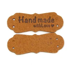 metka-handmade-with-love-5szt-jasny-braz-4x2-cm