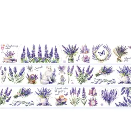 naklejki-na-rolce-6-cm-transparentne-lawenda-kwiaty-bukiet-2m-blyszczace