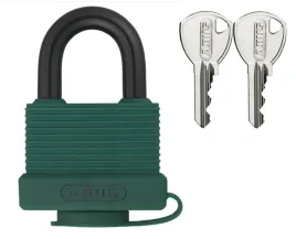 abus-klodka-wodoodporna-powlekana-717-45-aluminium-zielona-2-klucze