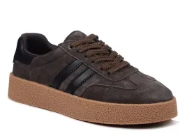sneakersy-damskie-brazowe-evento-628-skorzane-na-platformie-sznurowane