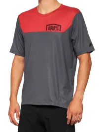 koszulka-meska-100percent-airmatic-jersey-krotki-rekaw-charcoal-racer-red-roz-s