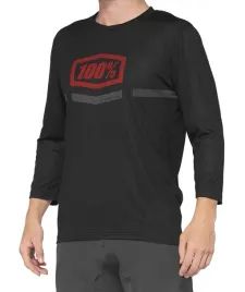 koszulka-meska-100percent-airmatic-3-4-sleeve-black-red-roz-l-wyprzedaz-50percent
