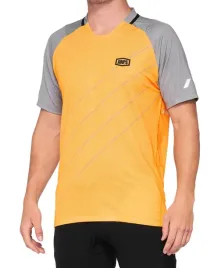 koszulka-meska-100percent-celium-jersey-krotki-rekaw-orange-grey-roz-m-wyprzeda