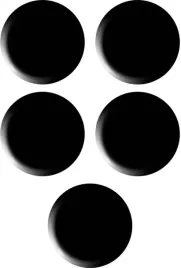 tetis-magnesy-do-tablic-czarne-gladkie-30-mm-5-sztuk