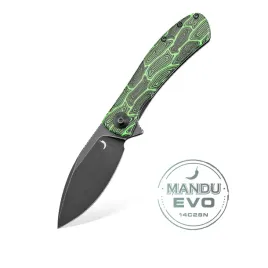 noz-skladany-trollsky-knives-mandu-evo-liner-lock-14c28n-green-turtle-g10