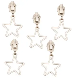 maszynka-suwak-5-do-zamka-blyskawicznego-gwiazdka-5-szt-zipper-srebrna