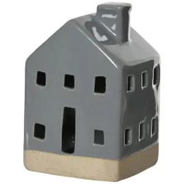 ozdoba-swiateczna-domek-porcelanowy-szary-z-bezowa-podstawa-11cm