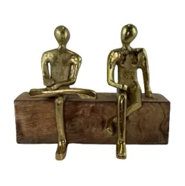 figurka-para-przyjaciele-drewno-zloto-14cm-prezent