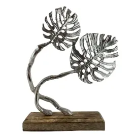 figurka-liscie-monstery-srebrne-285cm