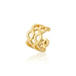 nausznica-zlota-pleciona-mosiadz-bez-przekluwania-ear-cuff