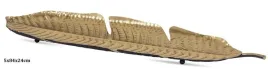 taca-metalowa-zlota-lisc-84x24cm