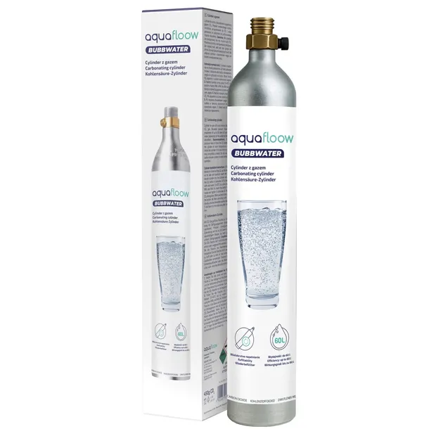 Nabój CO2 do saturatora AquaFloow Bubbwater | Cylinder do saturator do wody