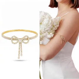 bransoletka-arm-cuff-zlota-z-kokardka-blyszczaca-damska-slubna-glamour