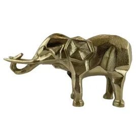 figurka-slon-geometryczny-zloty-18cm