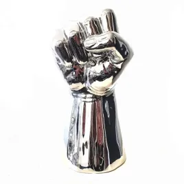 figurka-ceramiczna-piesc-silver-29cm