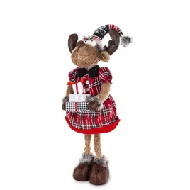 figurka-swiateczny-renifer-w-czerwonej-sukience-65cm