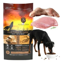 karma-dla-psa-ambrosia-sensitive-indyk-krolik-12kg-hipoalergiczna-premium