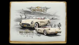 ciastko-lukier-auto-fan-pasja-1953-corvette