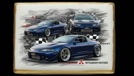 ciastko-lukier-auto-fan-pasja-mitsubishi-eclipse
