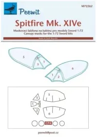 canopy-mask-spitfire-mk-xive-for-sword-kit-peewit-or-nr-m72262-or-1-72