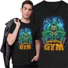 koszulka-na-trening-silownie-bikini-dolne-plankton-spongebob-kanciastoporty