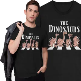 koszulka-the-dinosaurus-abbey-road-the-beatles-muzyka-rock-dinozaury