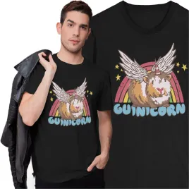 koszulka-swinka-morska-tecza-zwierzeta-aniol-unicorn-jednorozec