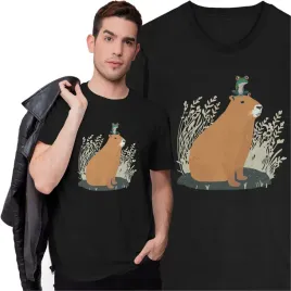koszulka-kapibara-i-zaba-kapibary-capybara-zwierzeta