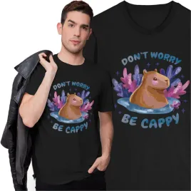 koszulka-don-t-worry-be-cappy-kapibara-kapibary-capybara-zwierzeta