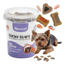 treserki-dla-psa-tricky-traps-smaczki-losos-kurczak-miekkie-kesy-300g